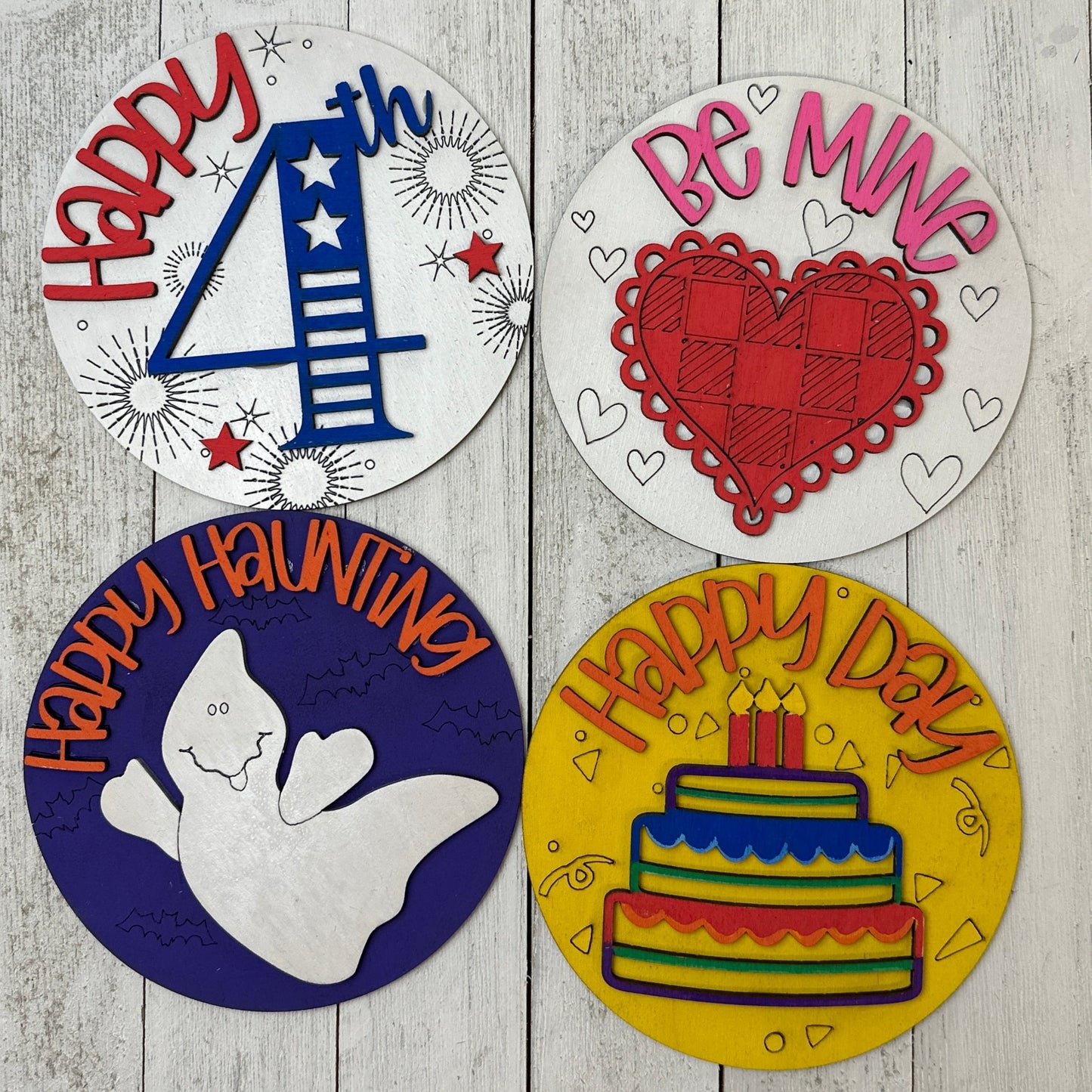 Home Sign with Vibrant Color Interchangeables
