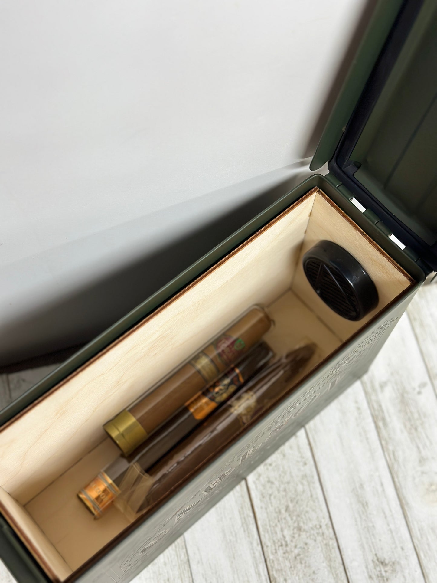 Ammo Box Humidor Personalized