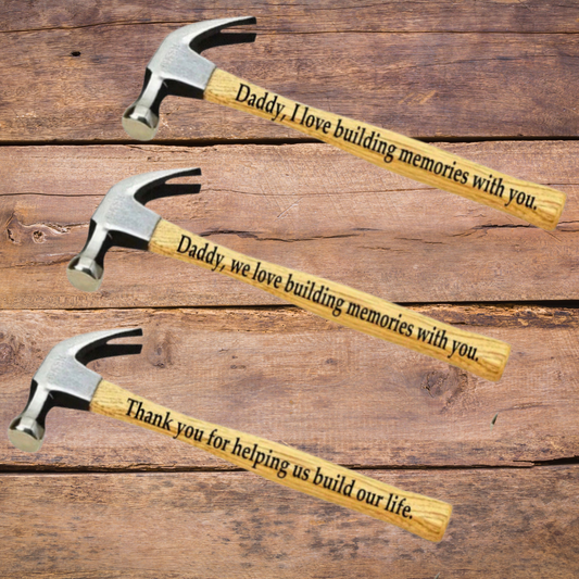 Personalized Engraved Hammer