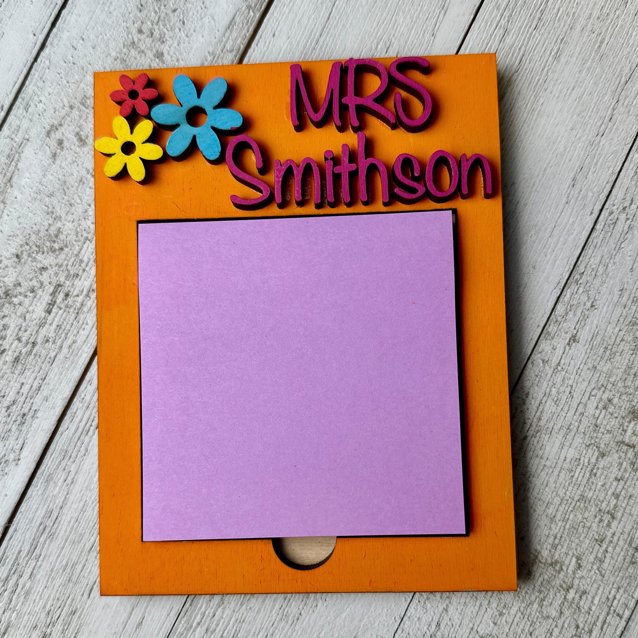 Favorite People Note Pad