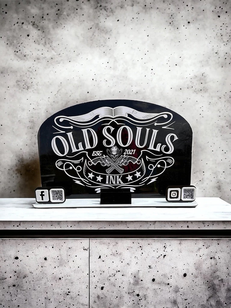 DEPOSIT for CUSTOM Social Media Sign