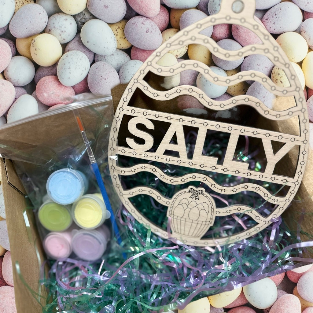 Paint Your Name Easter Egg