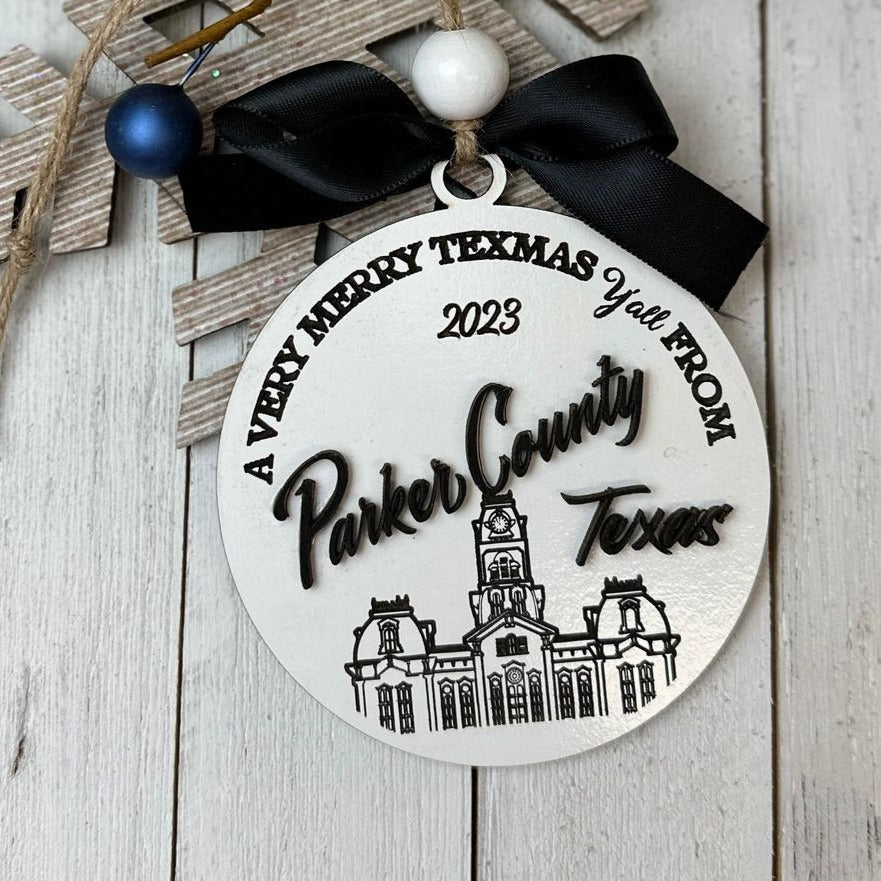 2023 Parker County Texas Ornaments