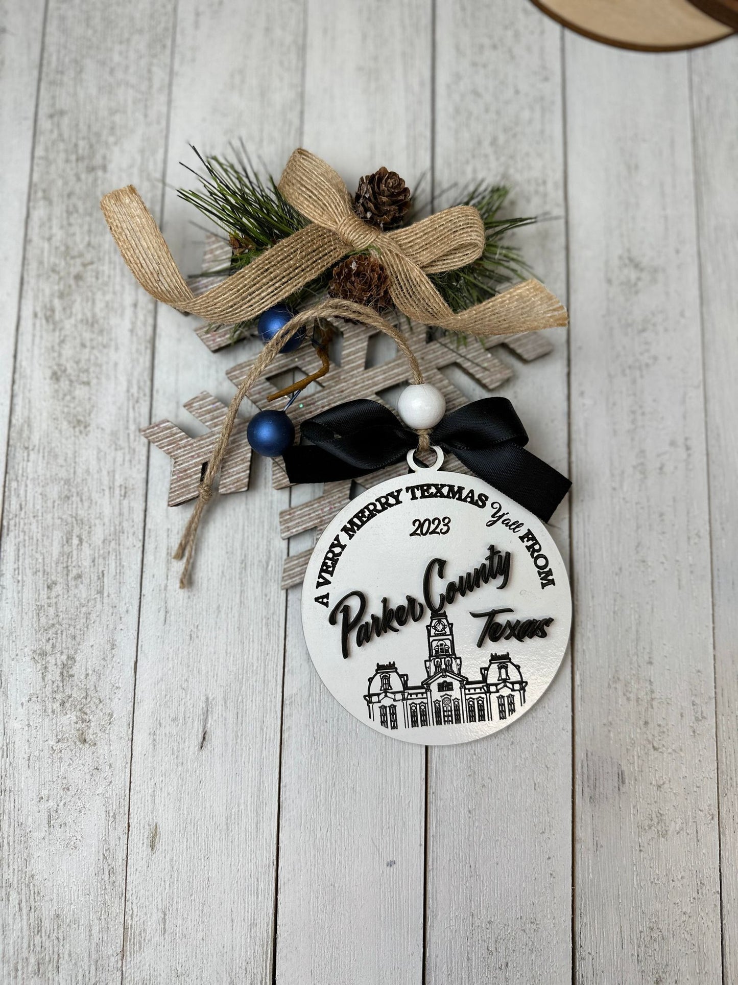 2023 Parker County Texas Ornaments