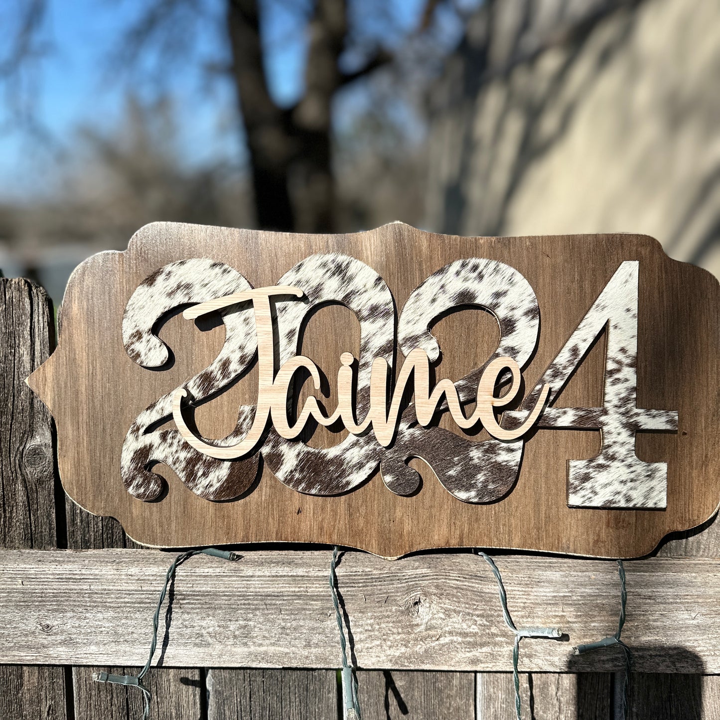 Graduation SIGN 2024 Personalized