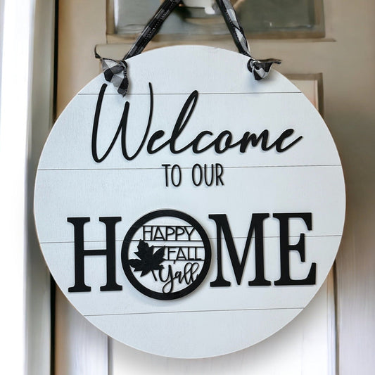 Home Sign with Simply Words Interchangeables