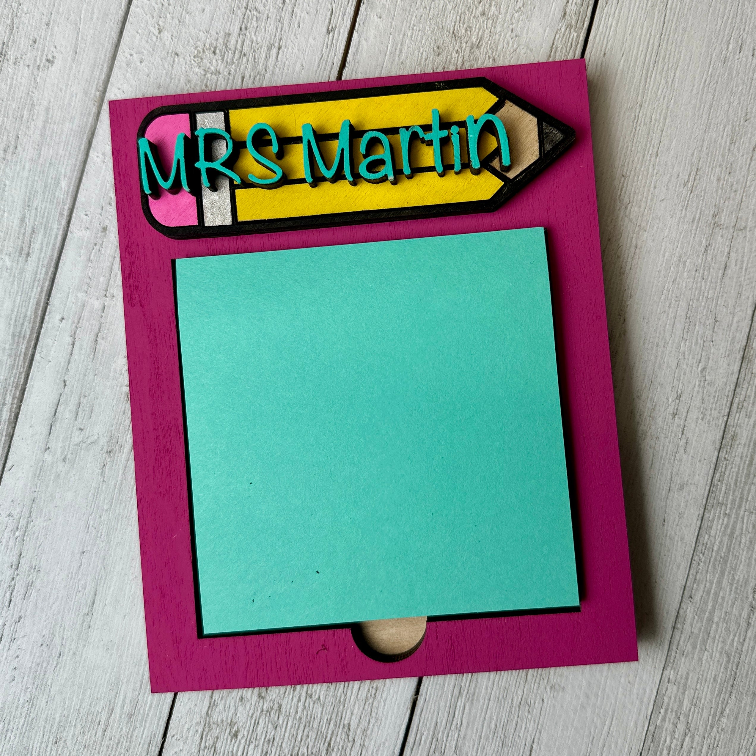 Favorite People Note Pad