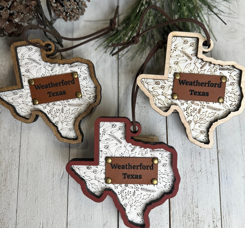 Weatherford Texas Ornament