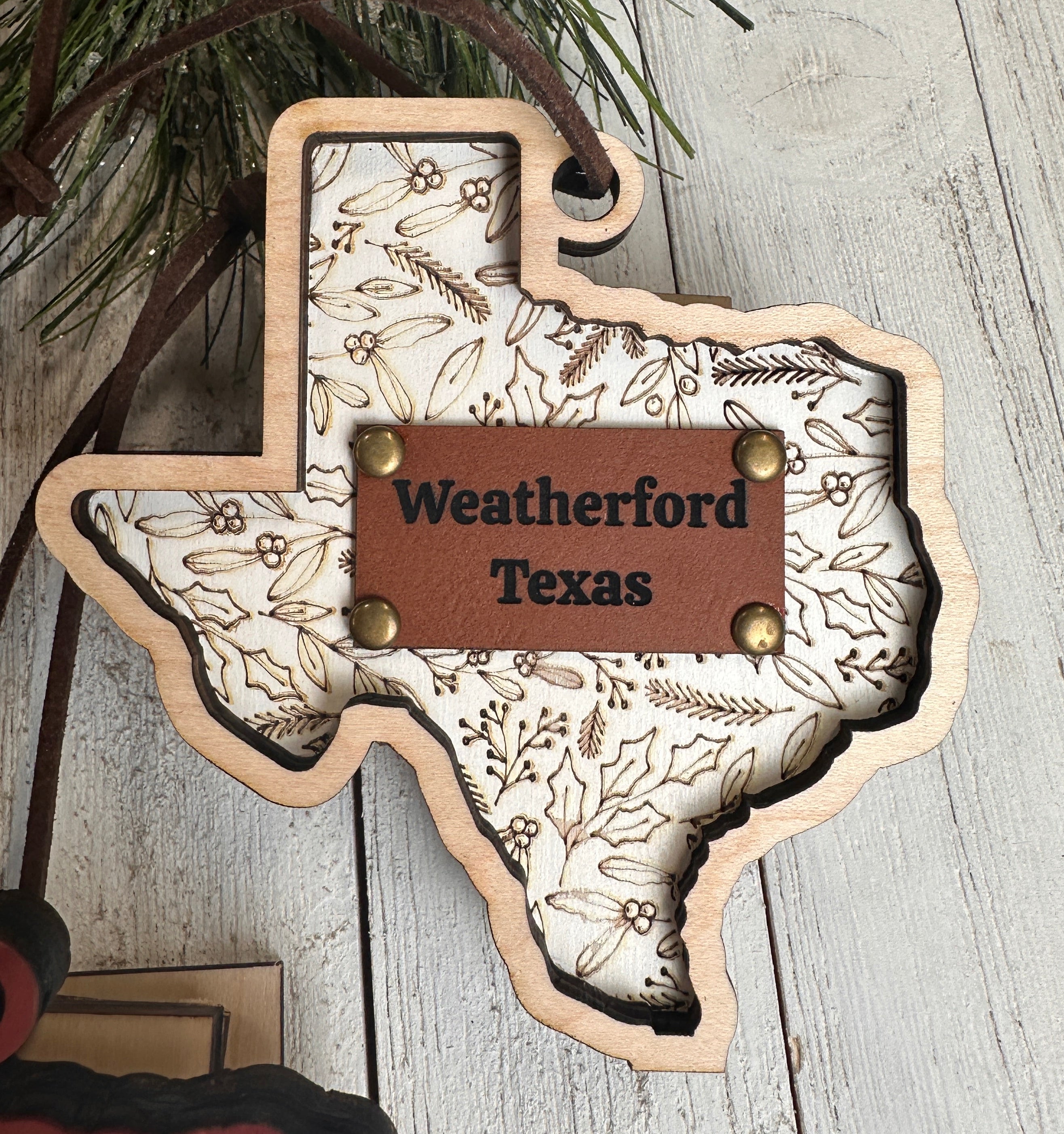 Weatherford Texas Ornament