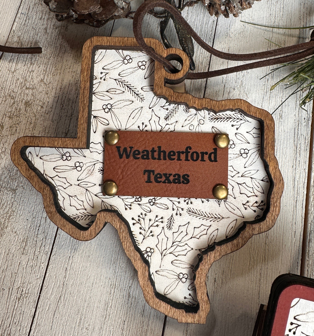 Weatherford Texas Ornament