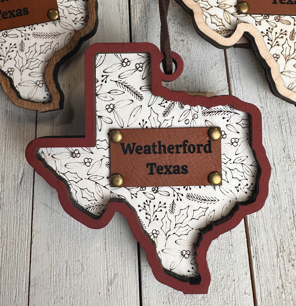 Weatherford Texas Ornament