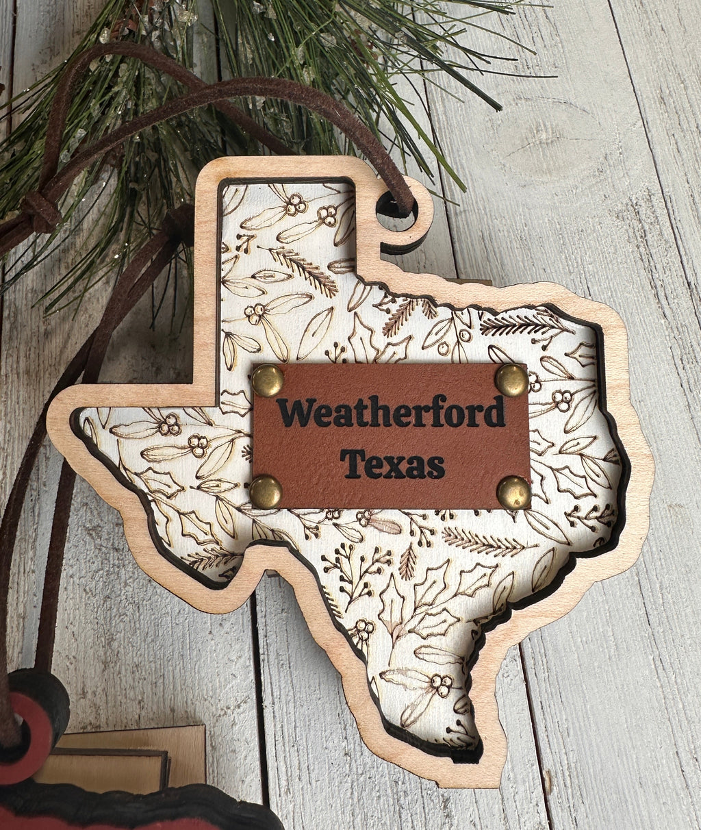 Weatherford Texas Ornament