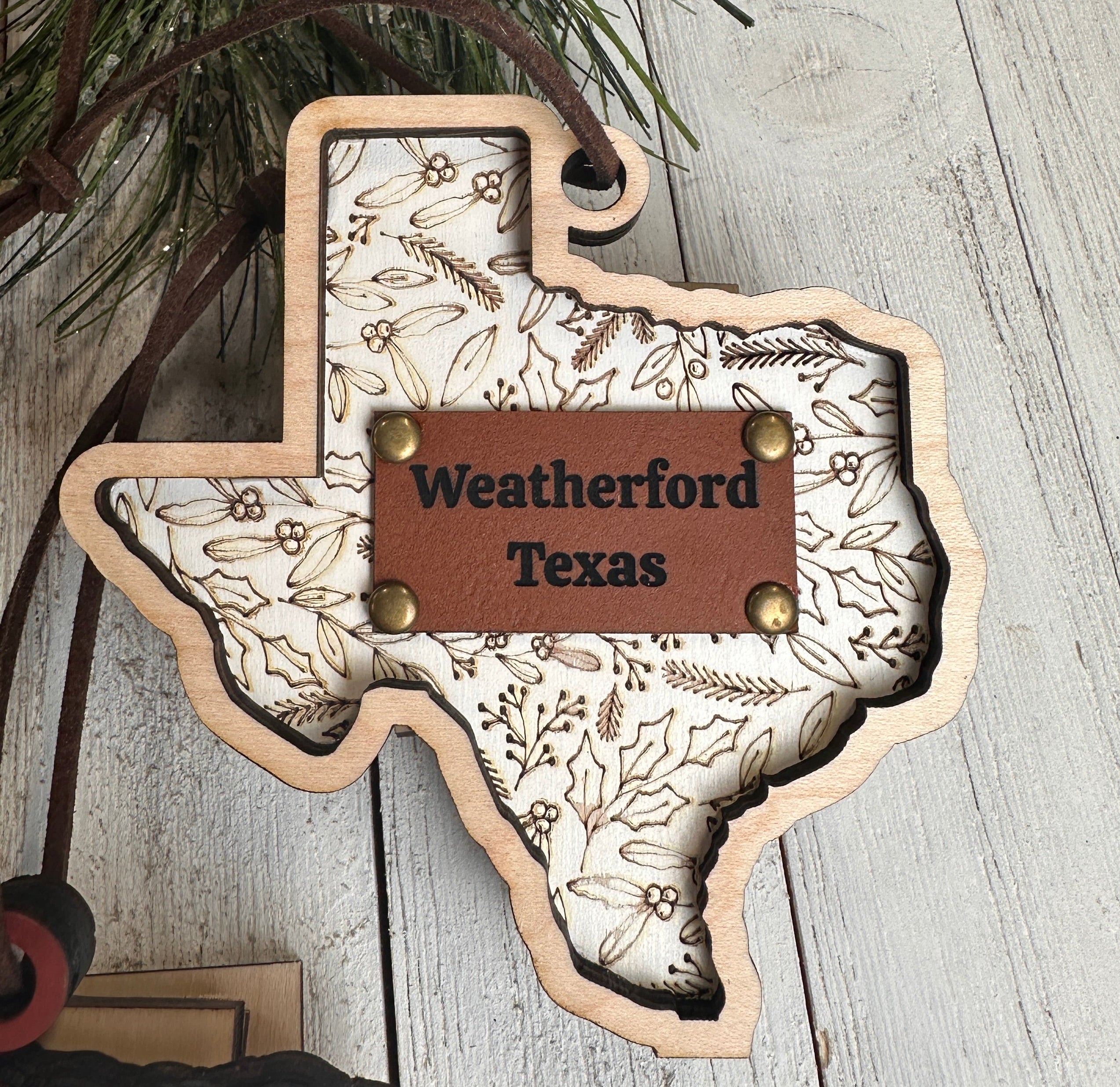 Weatherford Texas Ornament
