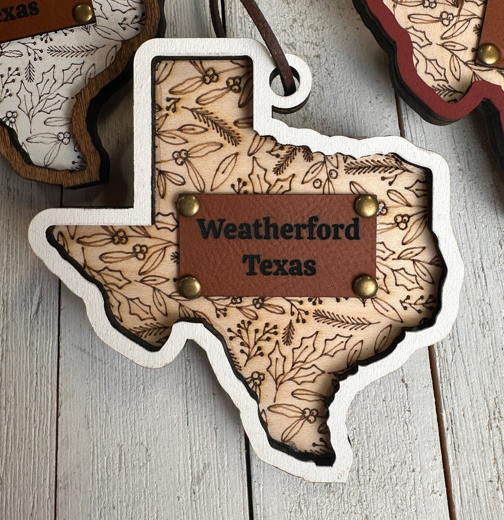 Weatherford Texas Ornament