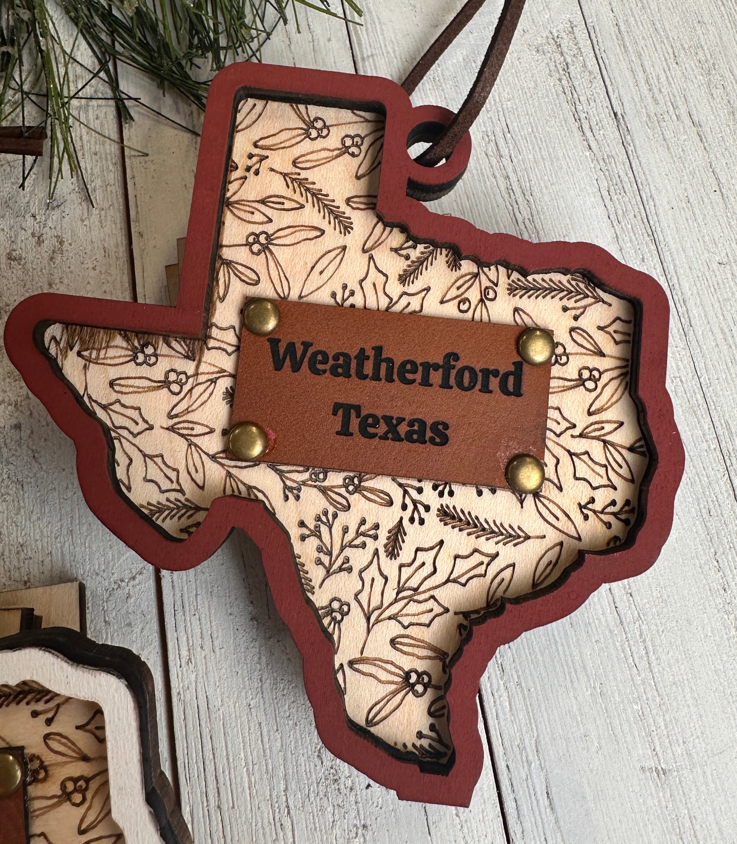 Weatherford Texas Ornament