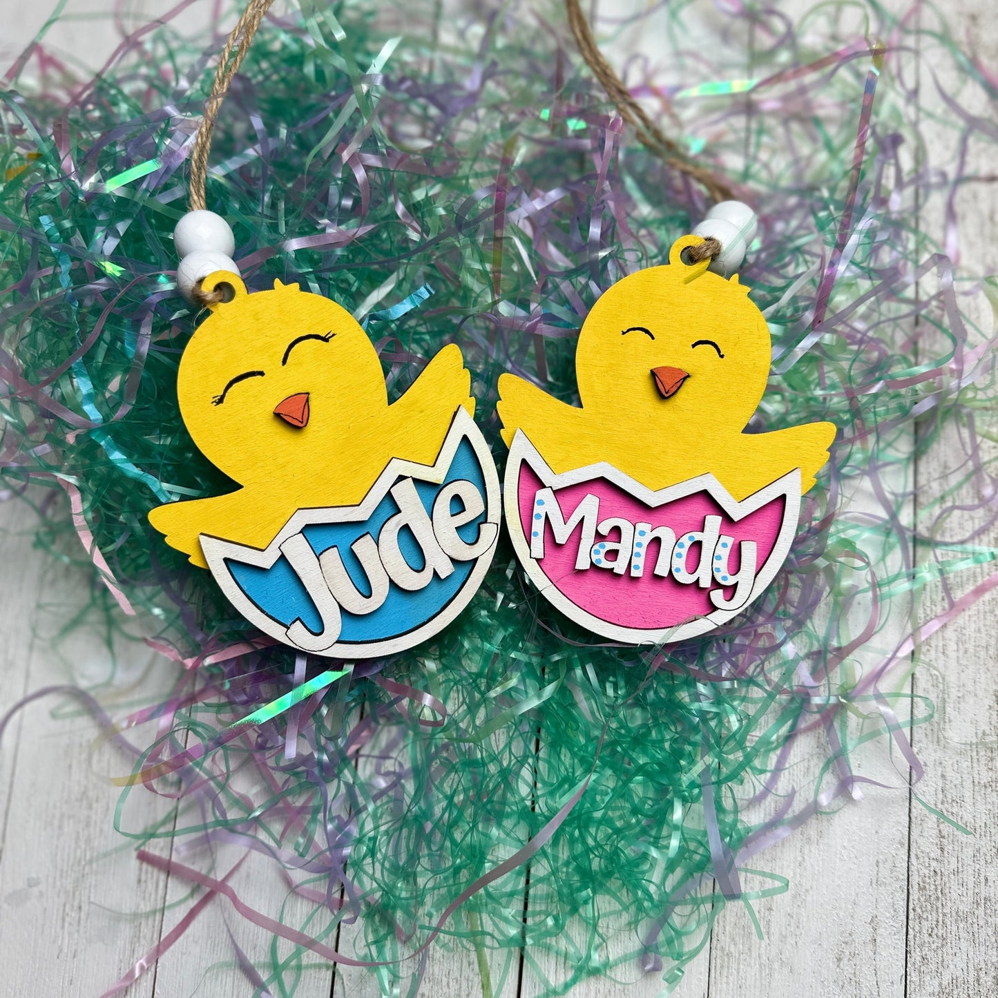 Baby Chicks Easter Tags