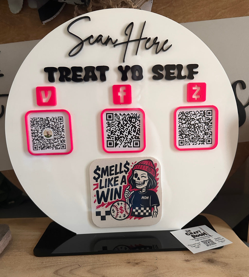 ROUND Social Media Sign