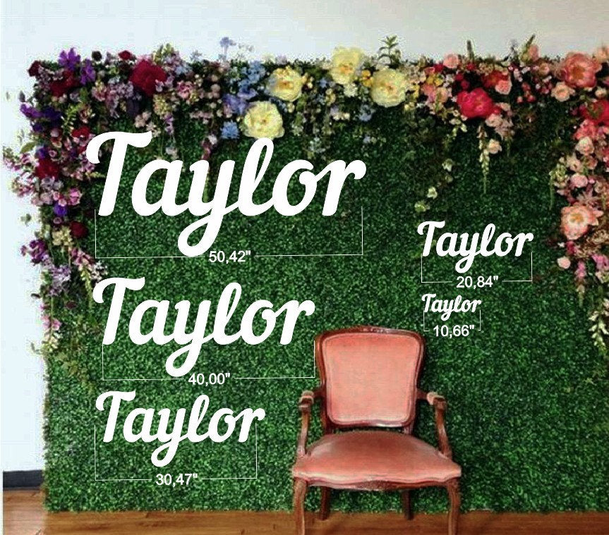 Large Name Signs for Events