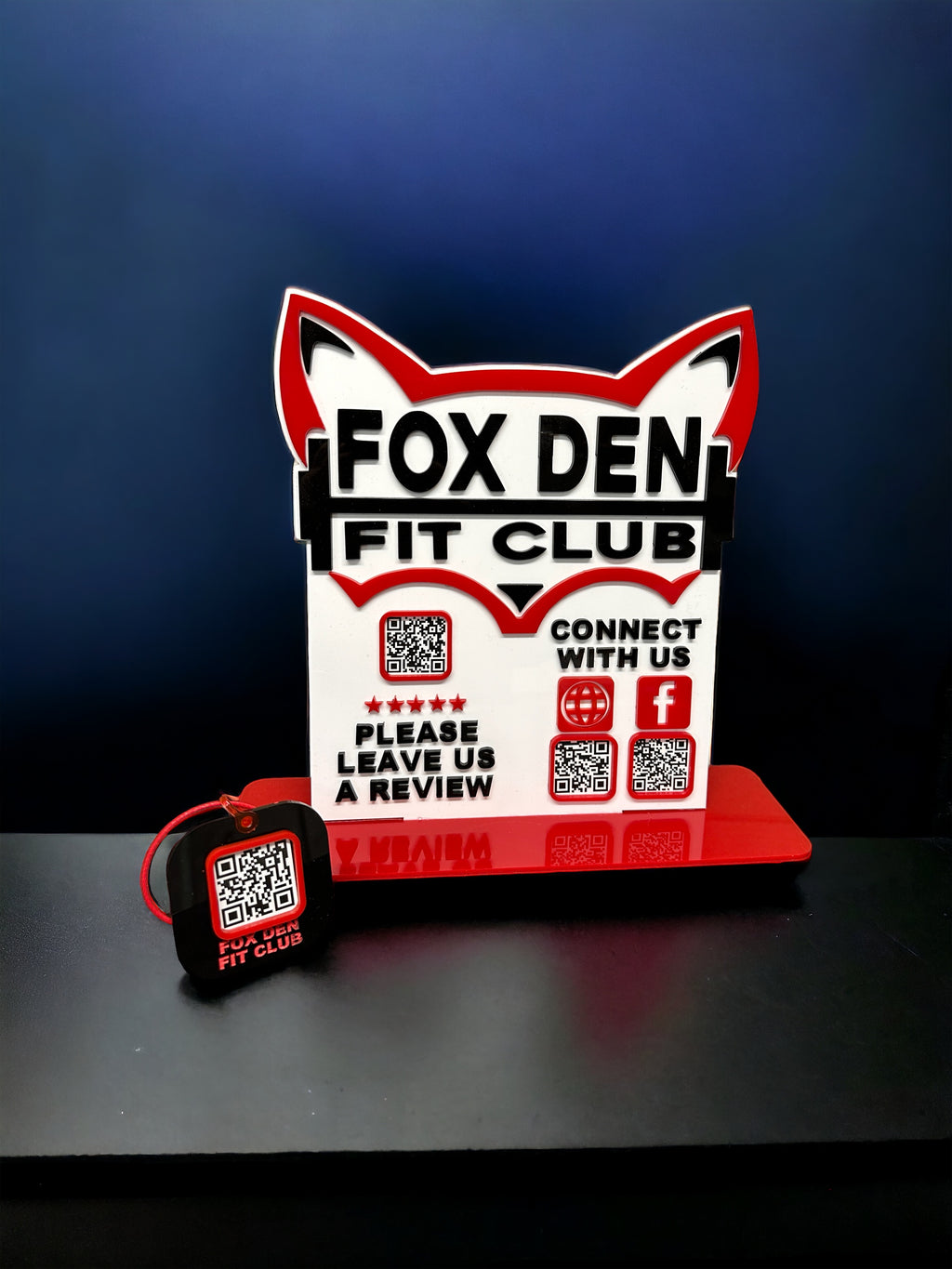 DEPOSIT for CUSTOM Social Media Sign