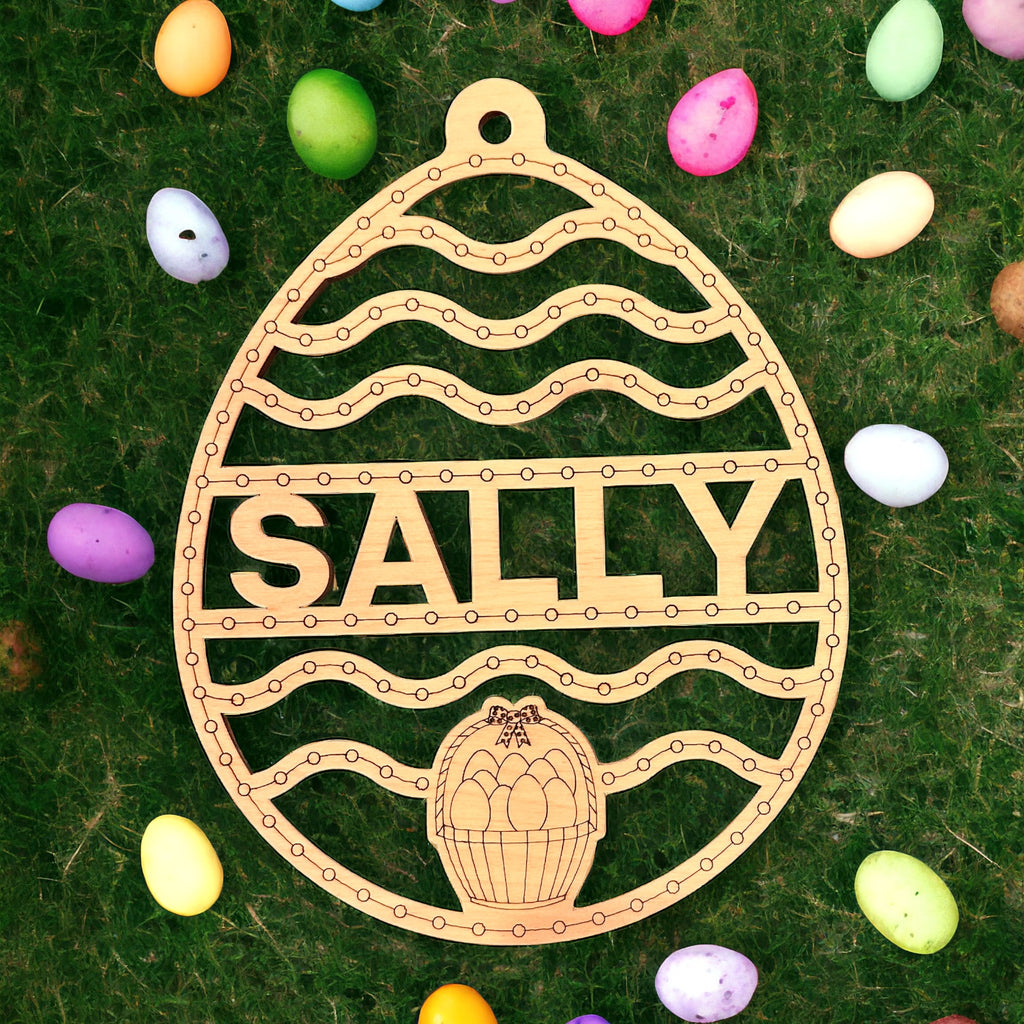 Paint Your Name Easter Egg