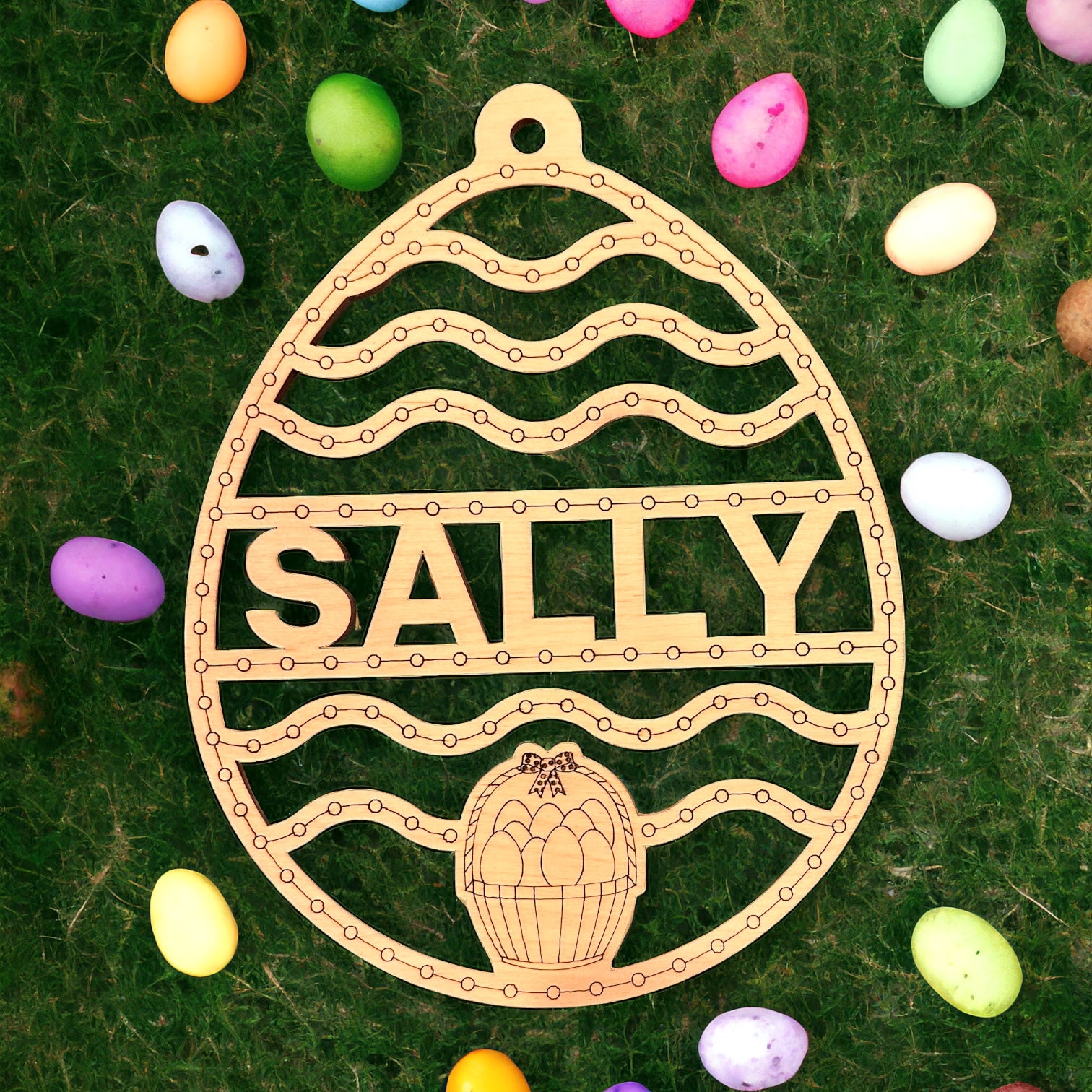 Paint Your Name Easter Egg