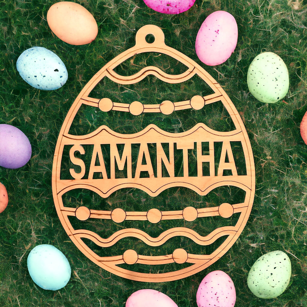 Paint Your Name Easter Egg