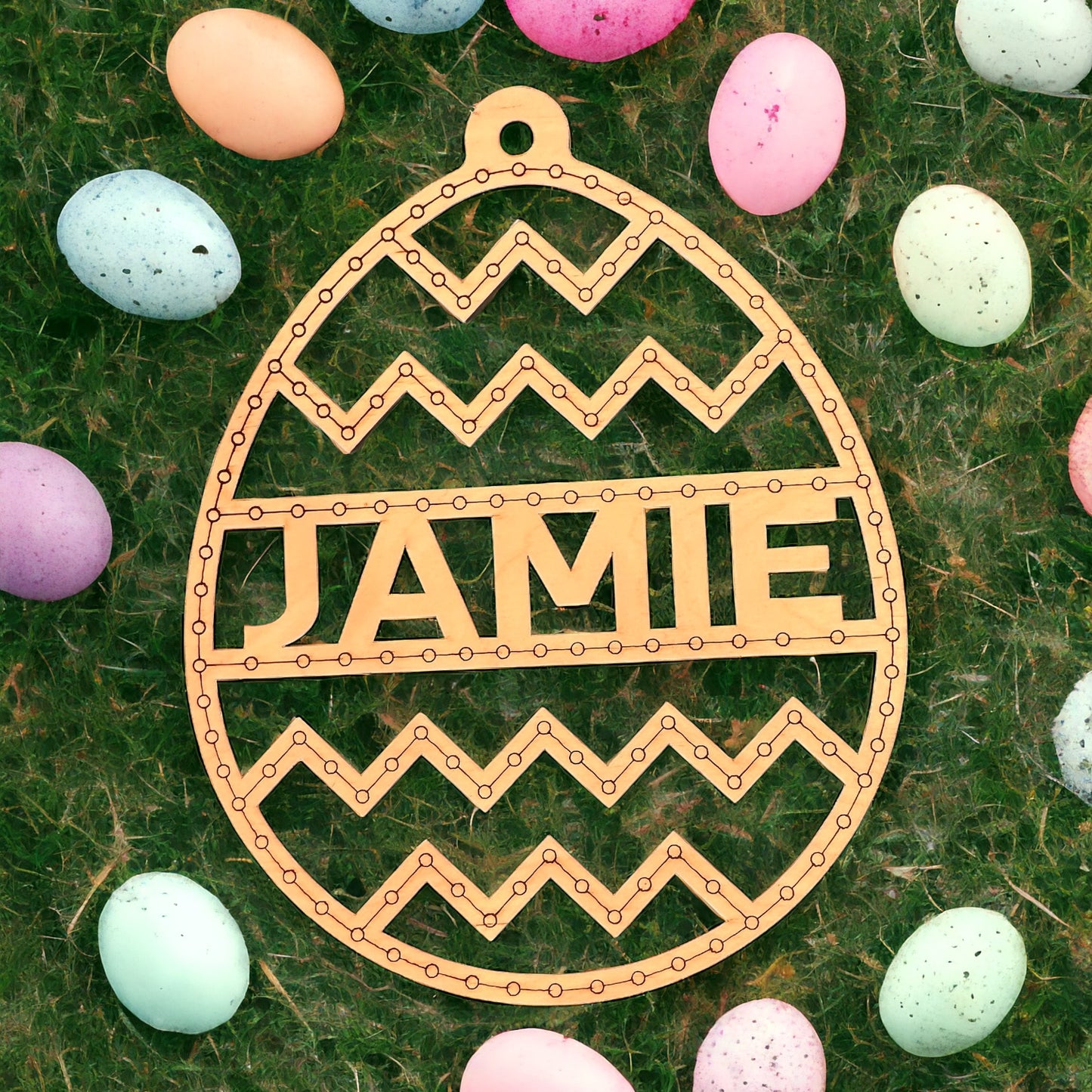 Paint Your Name Easter Egg