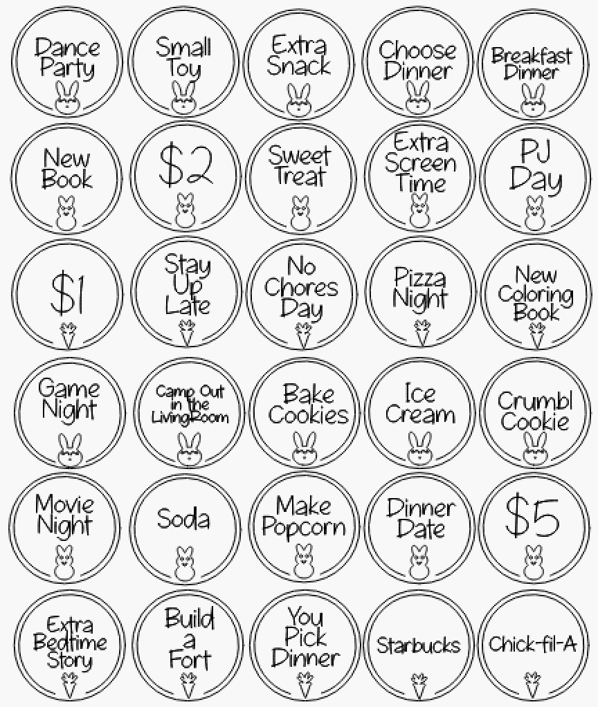 Easter Egg Tokens