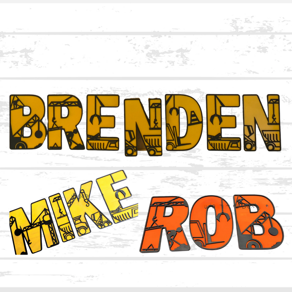 Construction Name Sign