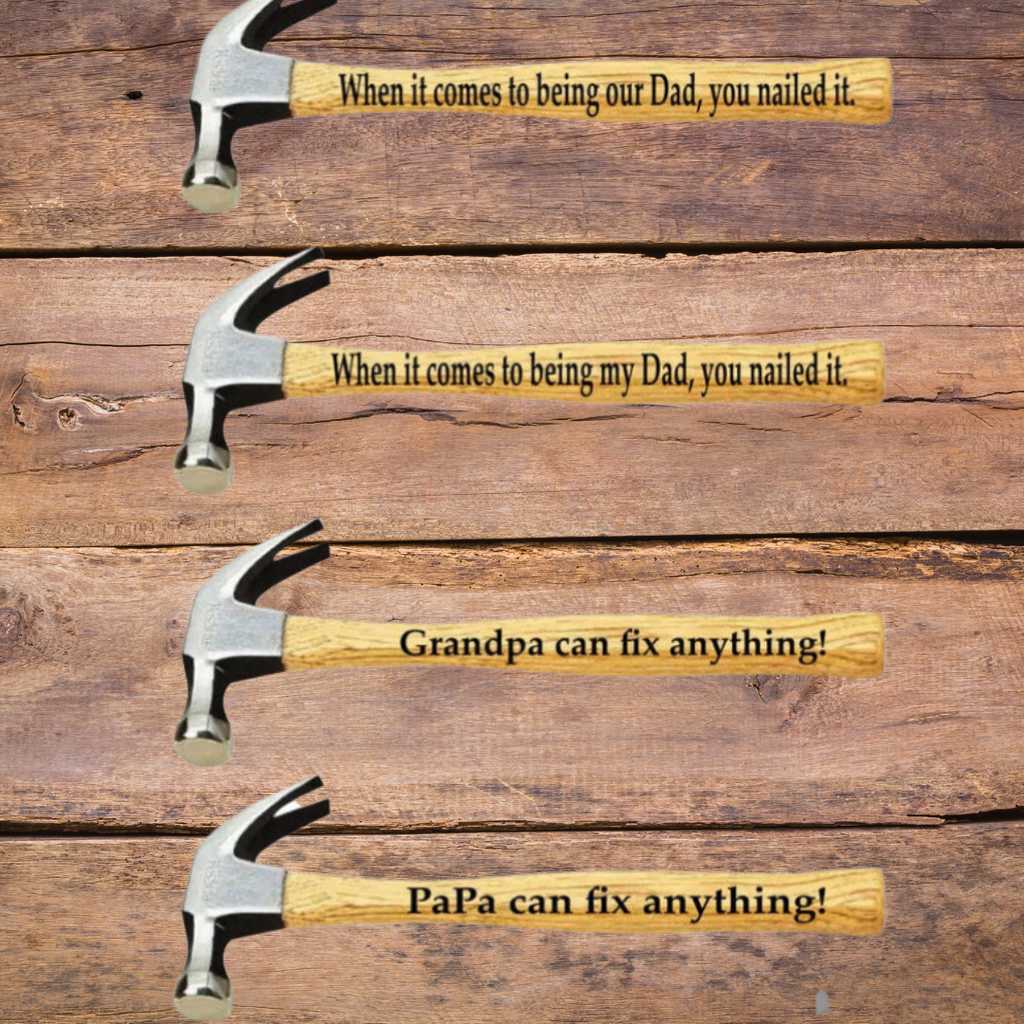 Personalized Engraved Hammer