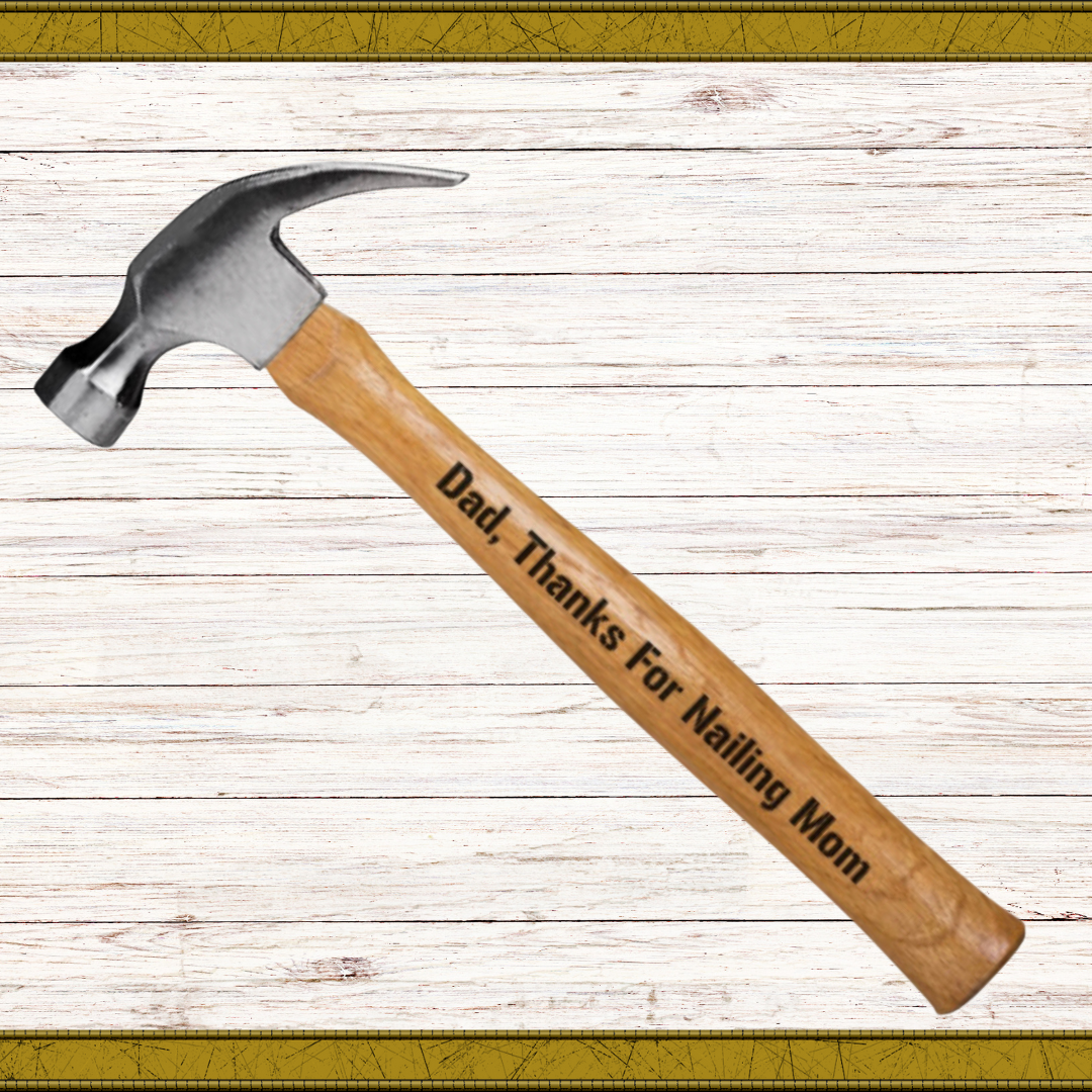 Personalized Engraved Hammer