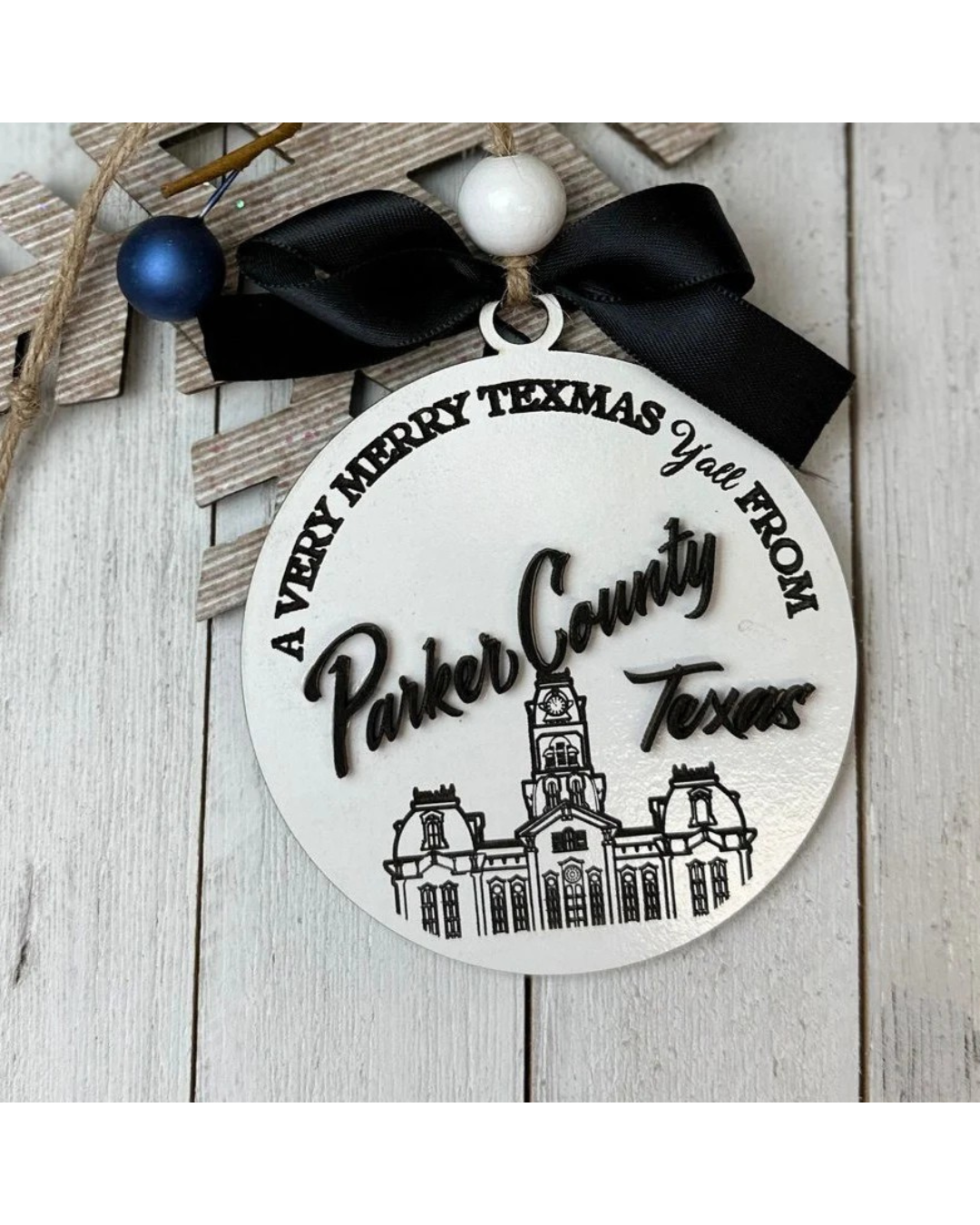 Parker County Texas Ornaments