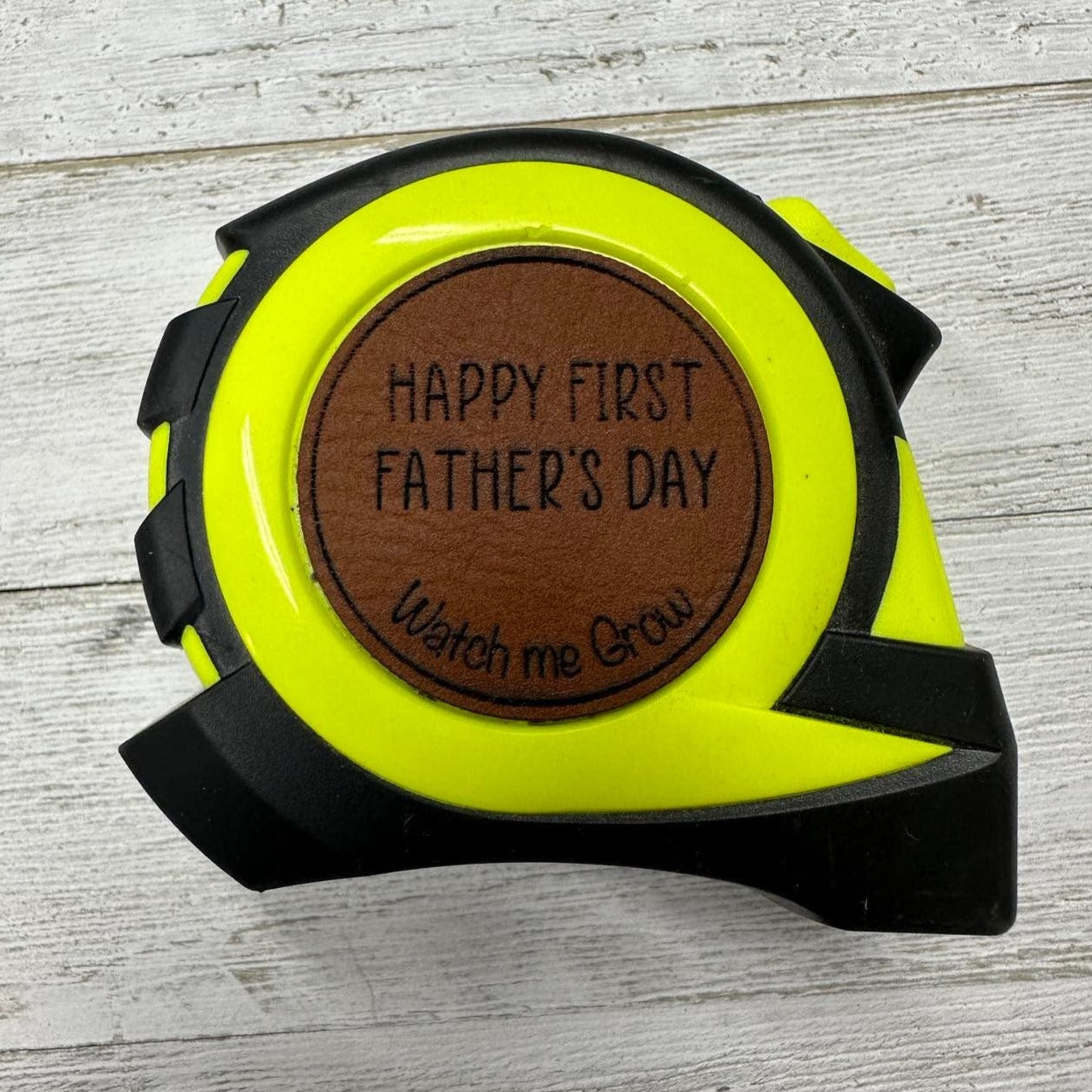 Leather Personalized Father's Day Tape Measure