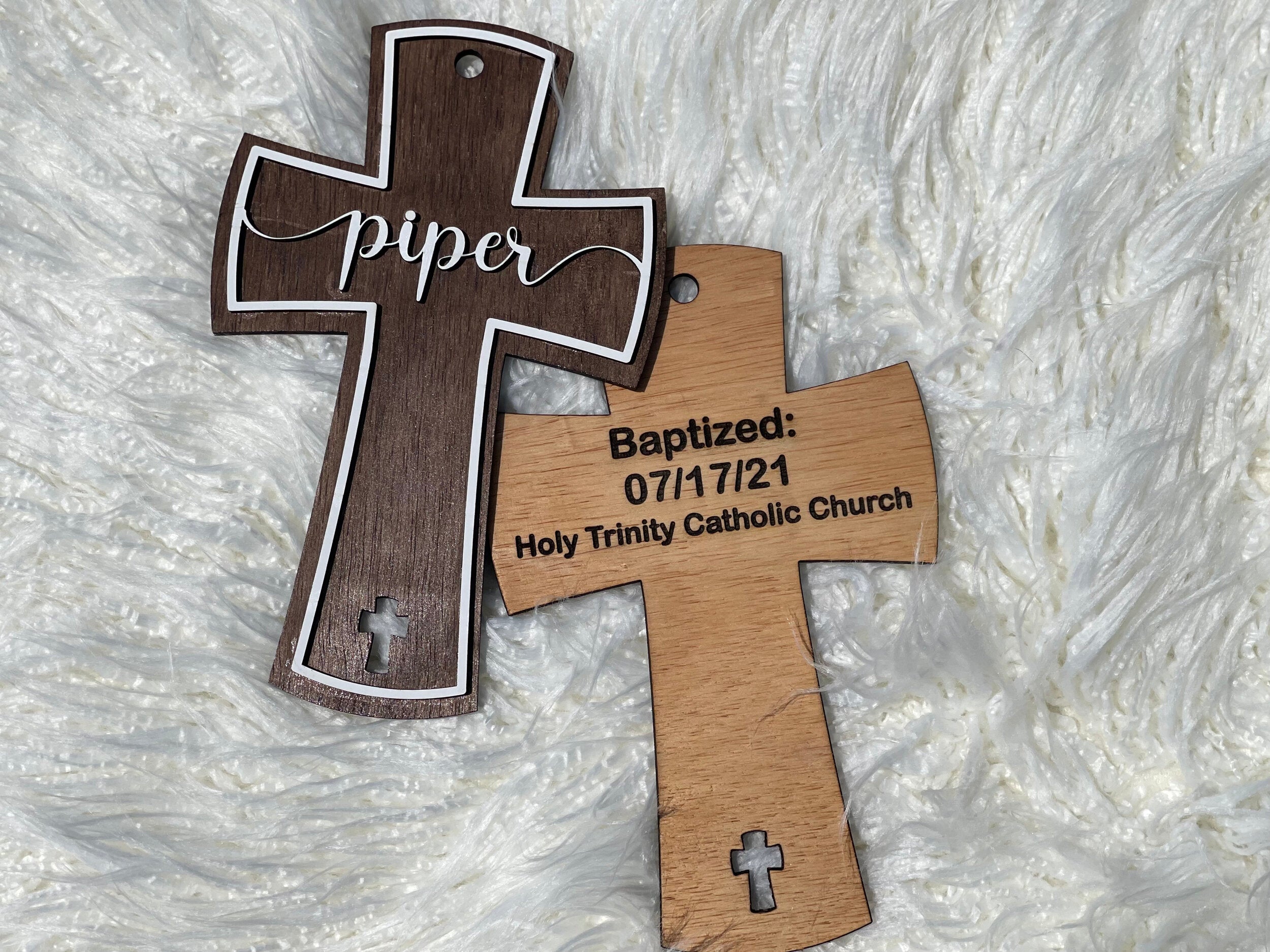 Personalized Cross for Baptism or other Special Occasions
