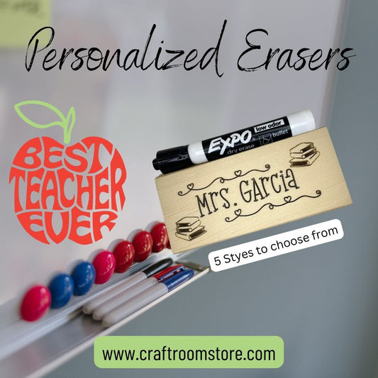 Eraser Personalized Teacher Gift