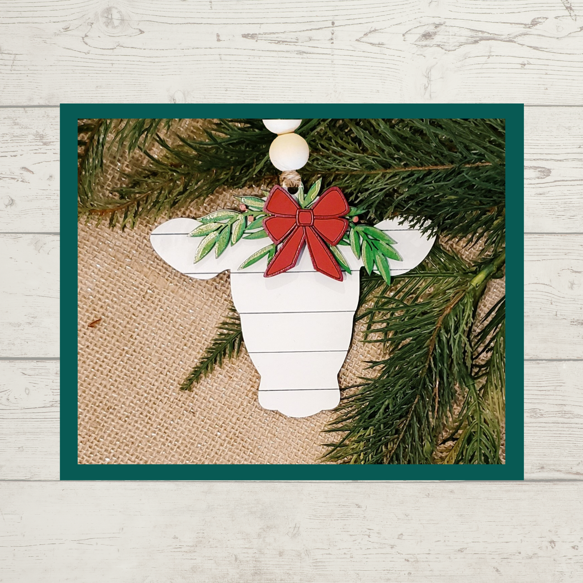 Shiplap Farm Animal Ornaments