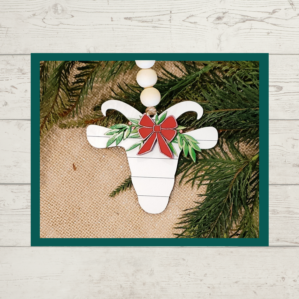 Shiplap Farm Animal Ornaments