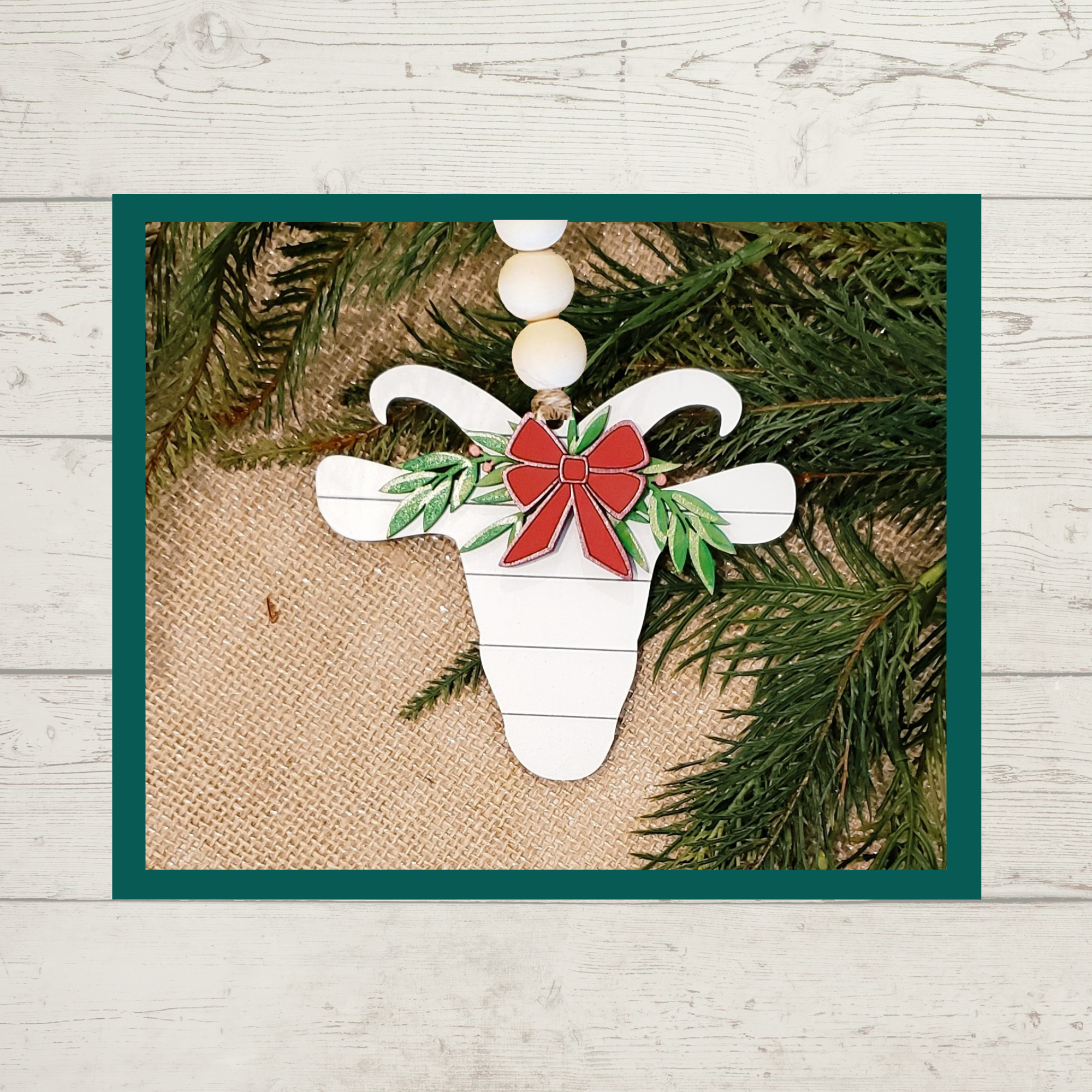 Shiplap Farm Animal Ornaments