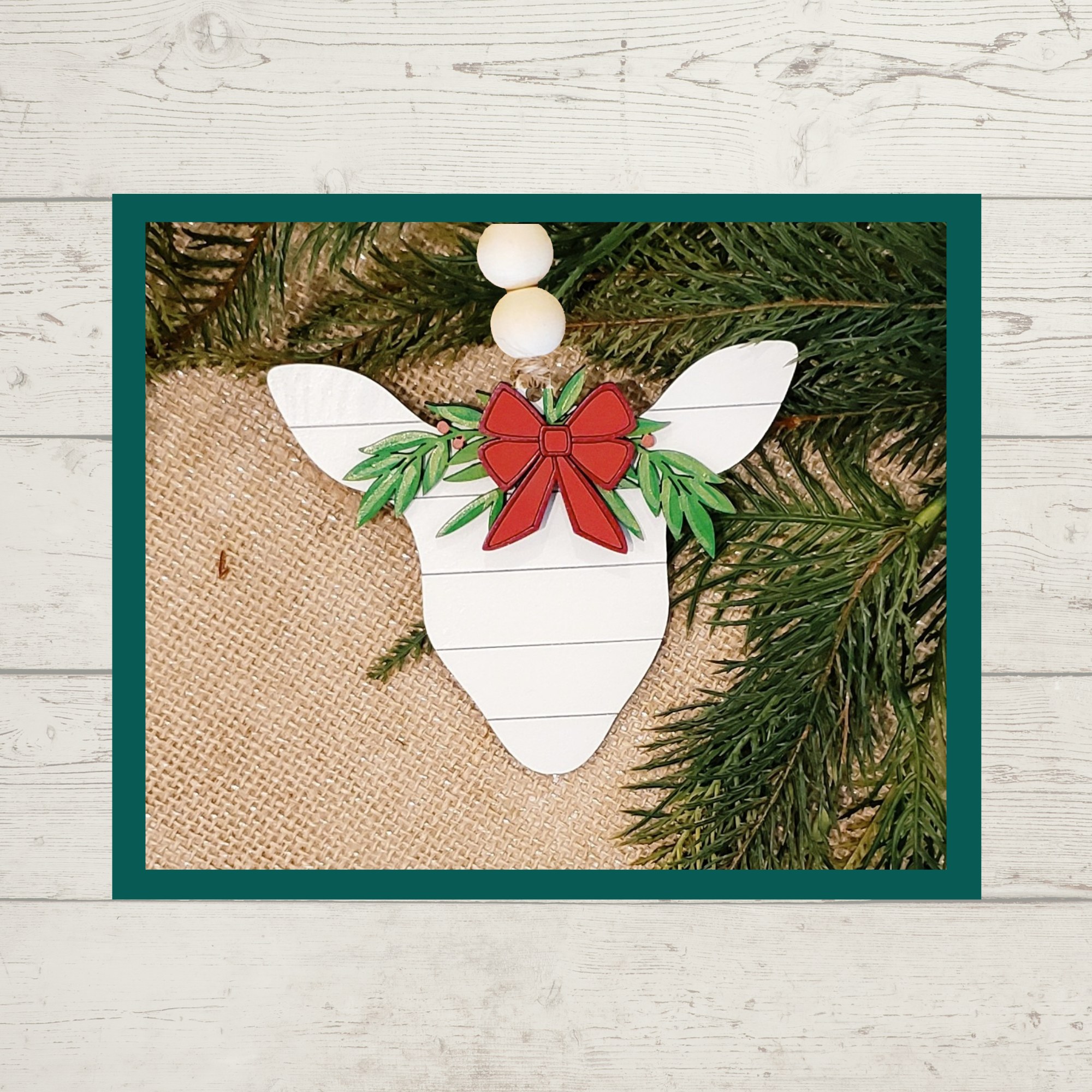 Shiplap Farm Animal Ornaments