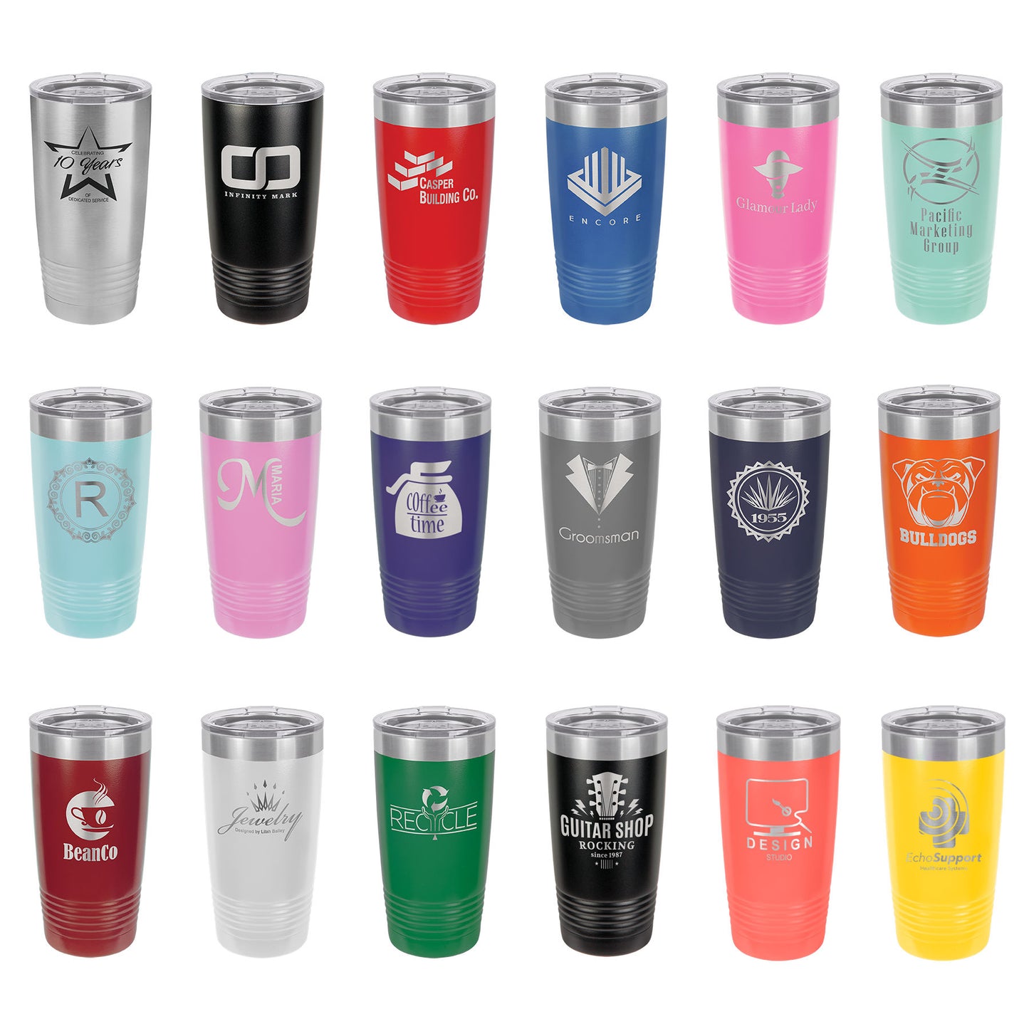 20 Oz Personalized Tumbler