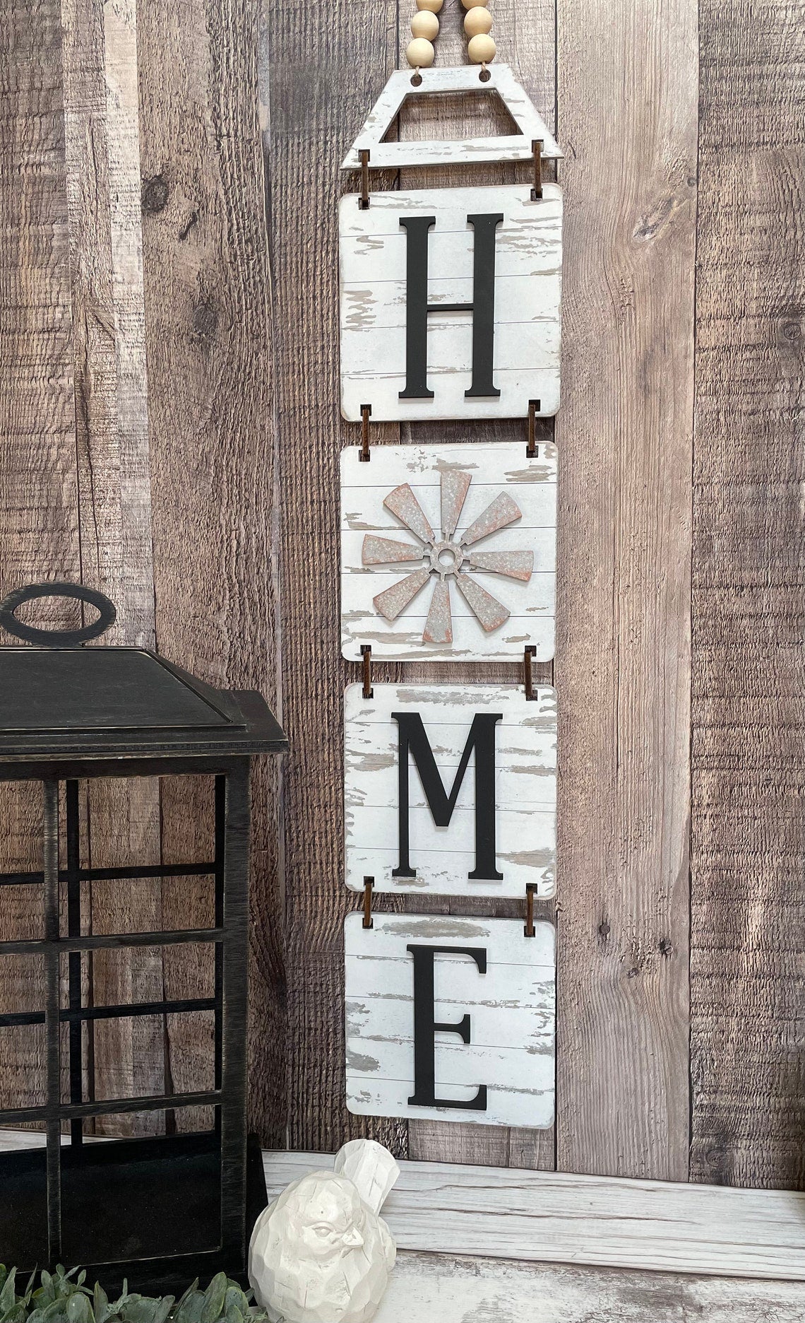 Farmhouse Tile Sign - Home