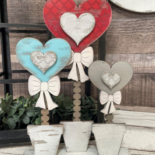Potted Hearts