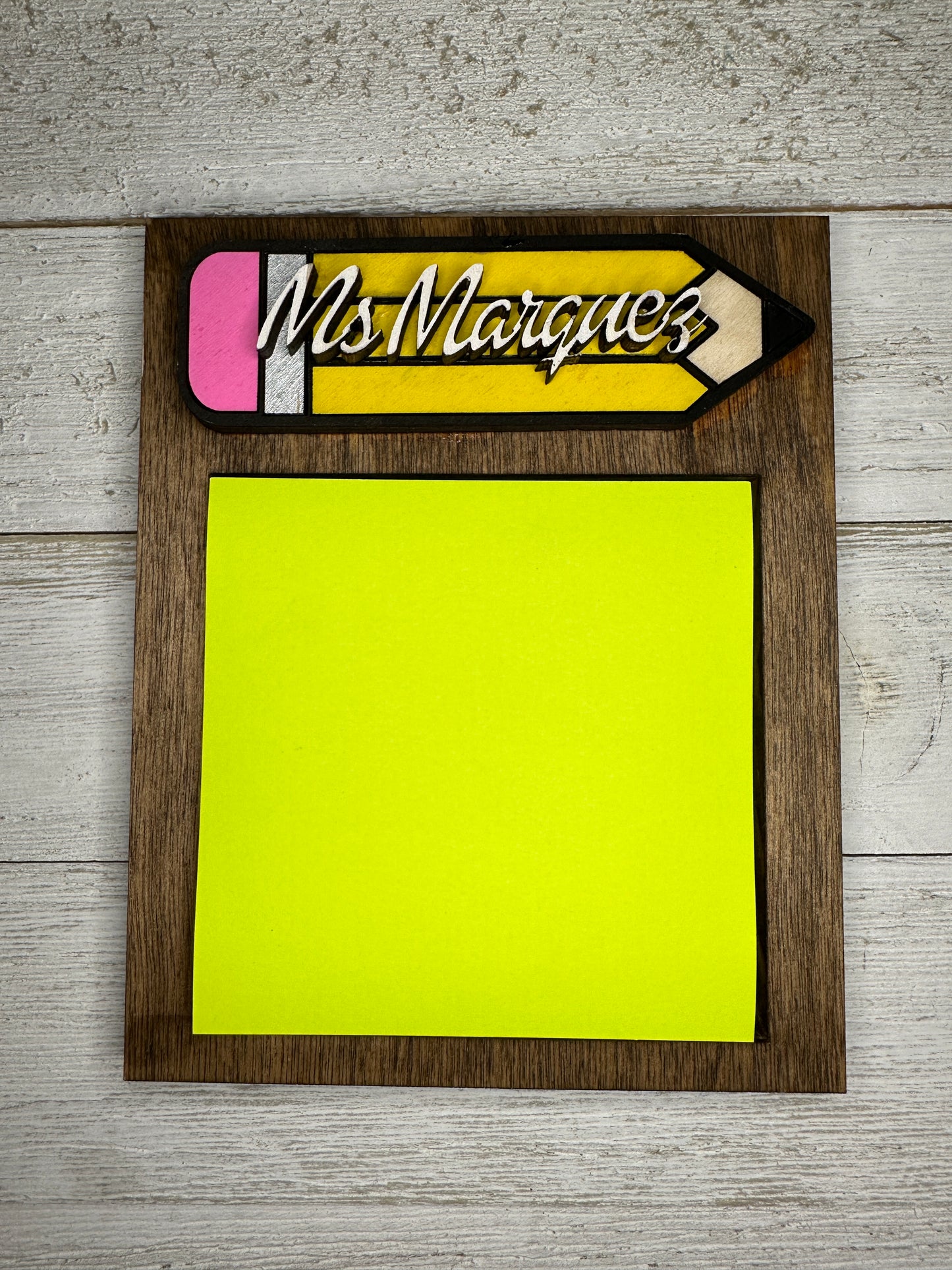 Teacher Sticky Note Pad