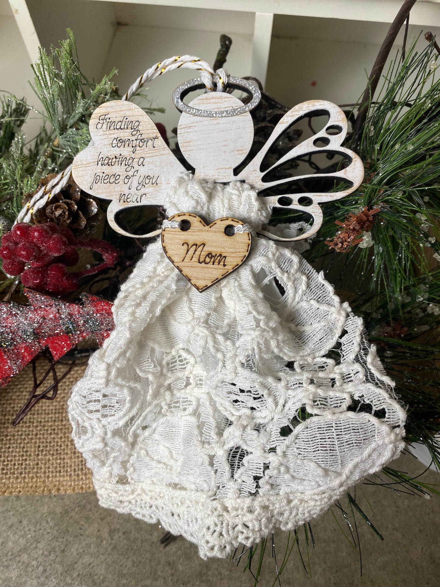 Angel Memorial Personalized Ornament Kit