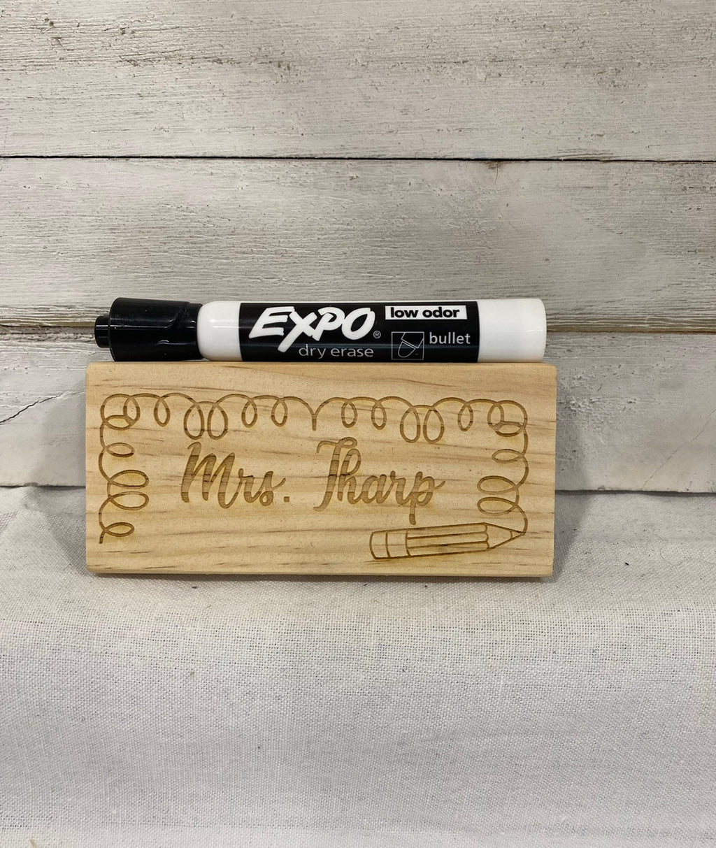 Eraser Personalized Teacher Gift
