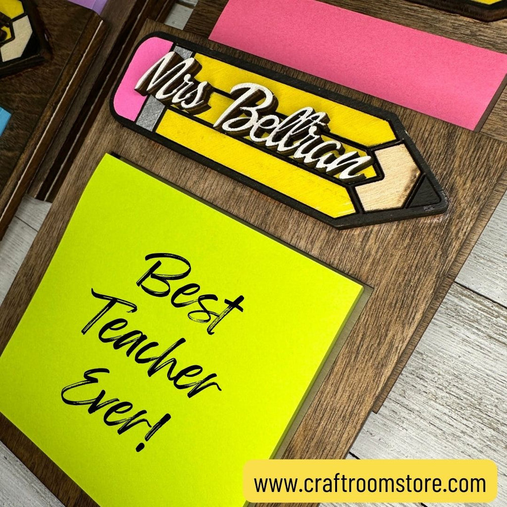 Teacher Sticky Note Pad