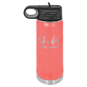 Personalized Water Bottle 20 oz and 30 oz