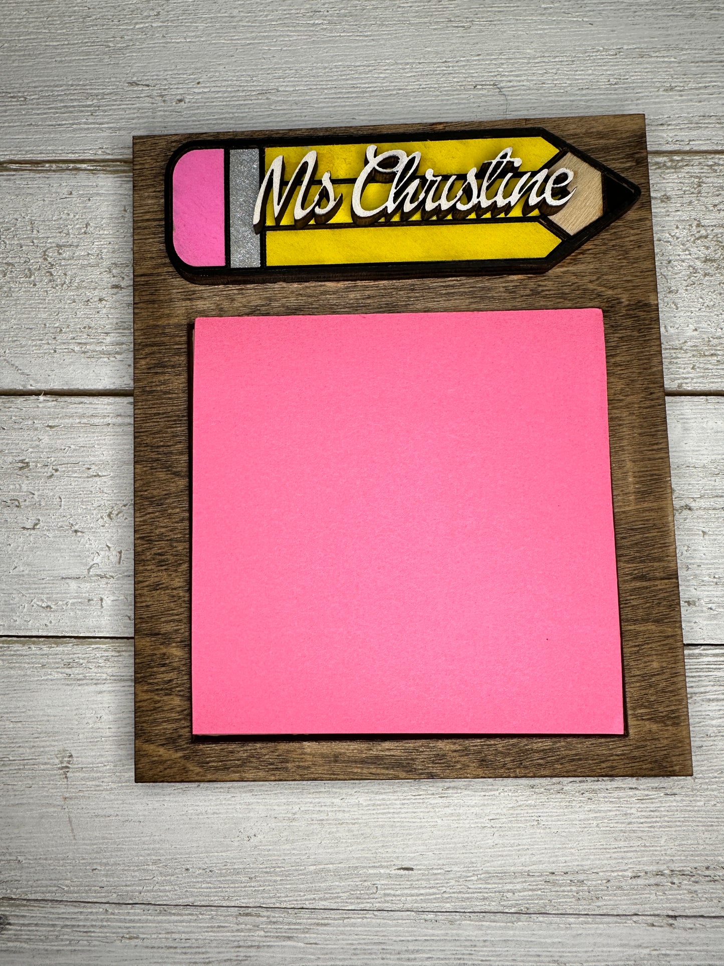 Teacher Sticky Note Pad