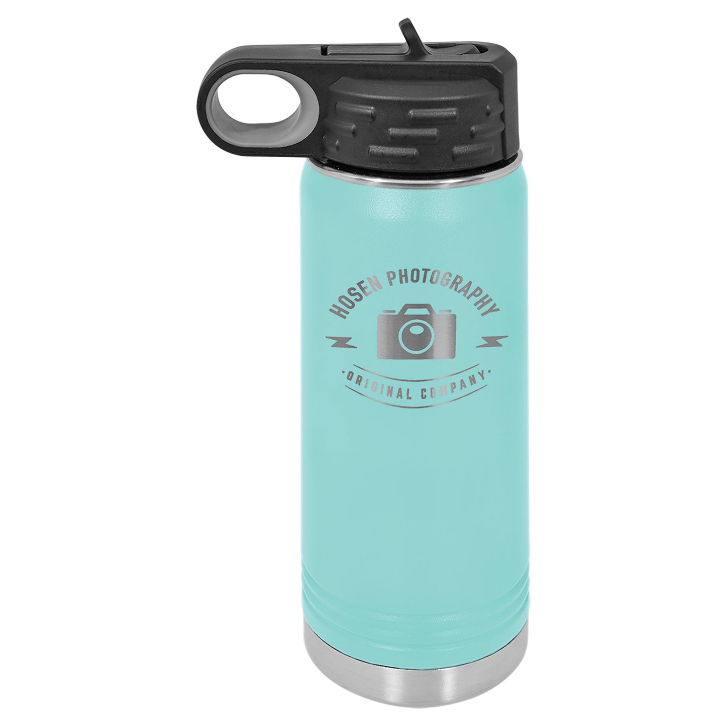 Test Personalized Initial Water Bottle (30 oz)