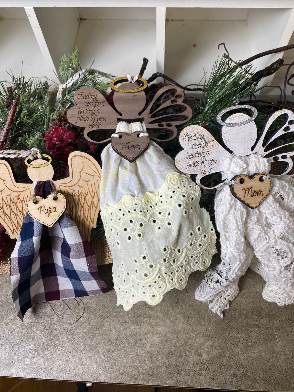 Angel Memorial Personalized Ornament Kit